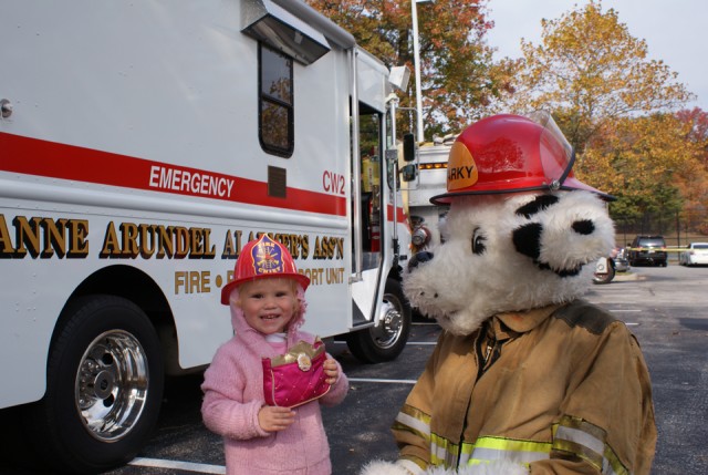 Sparky at the 2008 Open House